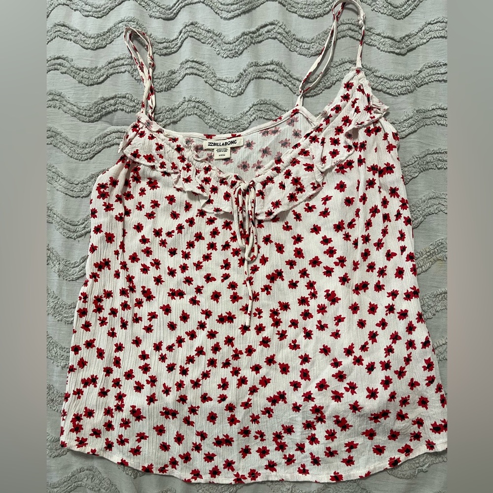 Billabong Spaghetti Strap Tank Top Size Small
